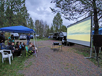 Outdoor Movie Night Package